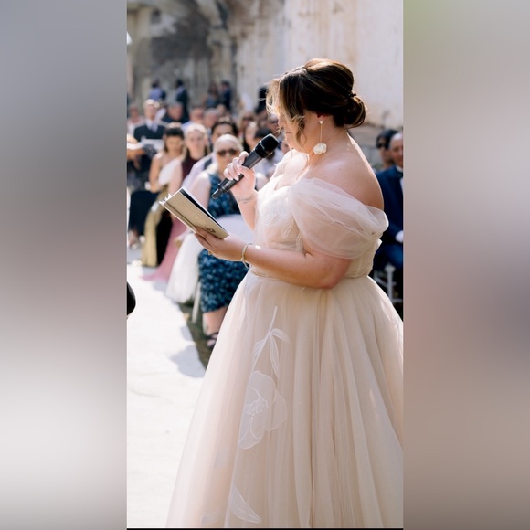 Wtoo Watters Lee Wedding Gown Sz22 - Picture 3 of 6